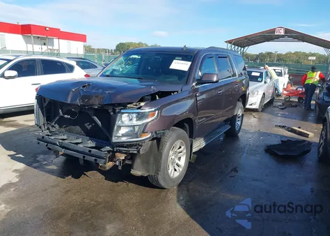2015 Chevrolet Tahoe Lt z USA, uszkodzony, nr VIN 1GNSKBKC1FR159997